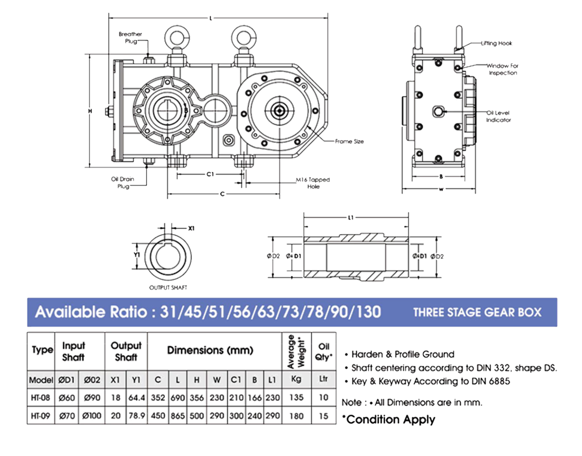 Helical Gearbox - Js Gear